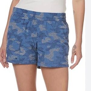 Columbia Silver Ridge Printed Pull-On Shorts Sz M-0211